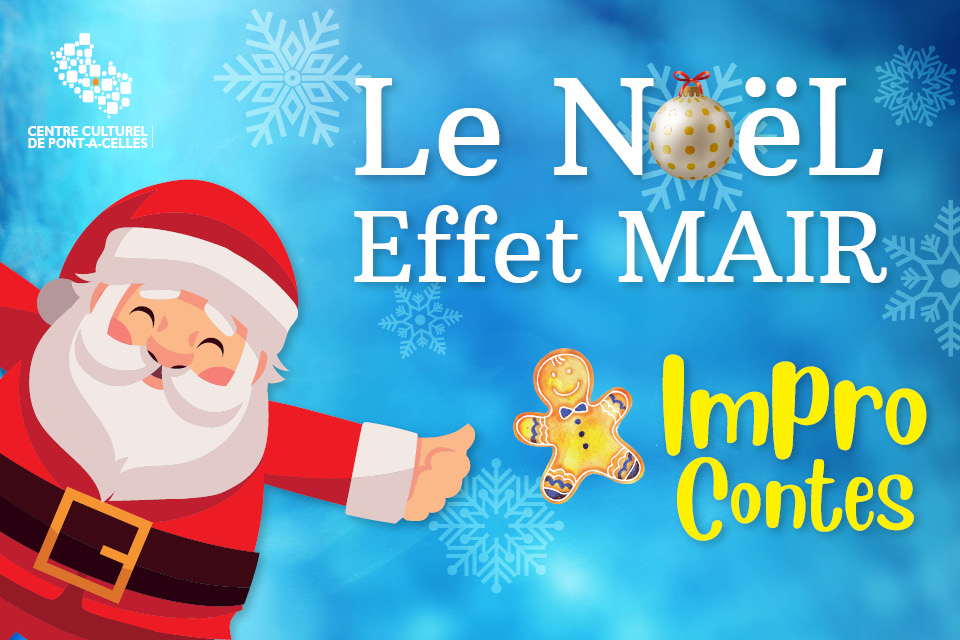 mair, impro, conte, theatre, spectacle, Noel, improvisation, theatrale